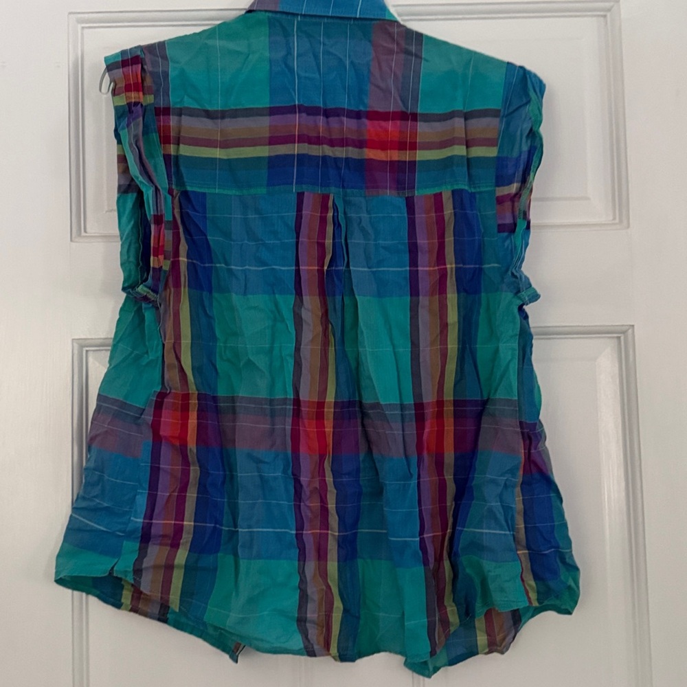 BDG Multi-Color blouse small - Picture 2 of 5